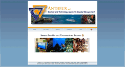 Desktop Screenshot of antheus.it