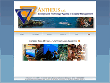 Tablet Screenshot of antheus.it